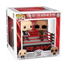 Figuren Pop! WWE The Rock vs Stone Cold in Wrestling Ring Funko Pop Schweiz