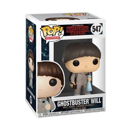 Figurine Pop! TV Stranger Things Wave 3 Will Ghostbuster (Rare) Funko Pop Suisse
