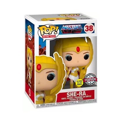 Figurine Pop! Phosphorescent Les Maîtres de l'Univers She-Ra Edition Limitée Funko Pop Suisse