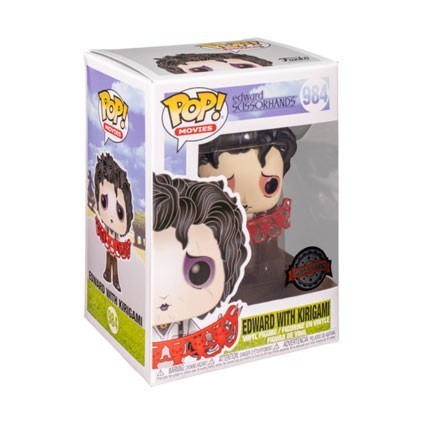 Figurine Pop! Edward aux Mains d´Argent avec Kirigami Edition Limitée Funko Pop Suisse