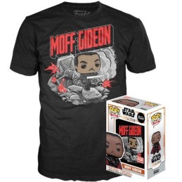 Figur Pop and T-shirt Star Wars The Mandalorian Moff Gideon Limited Edition Funko Pop Switzerland