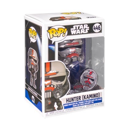 Figur Pop! Star Wars Across the Galaxy Hunter (Kamino) with Pin Limited Edition Funko Pop Switzerland