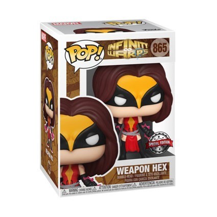 Figurine Pop! Marvel Infinity Warps Weapon Hex Edition Limitée Funko Pop Suisse