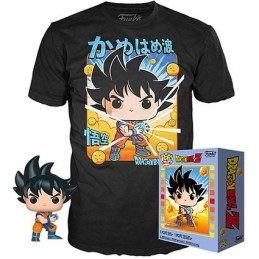 Figuren Pop! und T-shirt Dragon Ball Goku (Kamehameha) Limitierte Auflage Funko Pop Schweiz