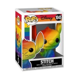 Figurine Pop! Pride Disney Lilo et Stitch Stitch Arc-en-Ciel (Rare) Funko Pop Suisse