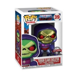 Figurine Pop! Métallique Les Maîtres de l'Univers Skeletor with Terror Claws Edition Limitée Funko Pop Suisse