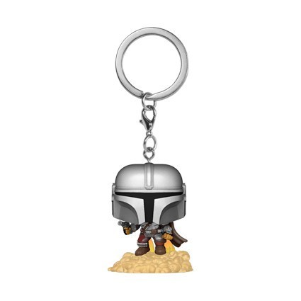 Figur Pop! Pocket Keychains Star Wars The Mandalorian with Blaster Funko Pop Switzerland