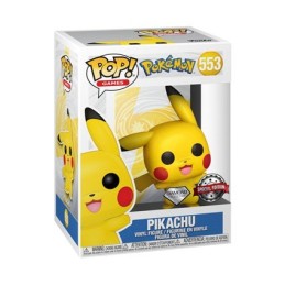 Figurine Pop! Diamond Pokemon Pikachu Waving Edition Limitée Funko Pop Suisse