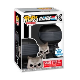 Figurine Pop! G.I. Joe Snake Eyes avec Timber Edition Limitée Funko Pop Suisse