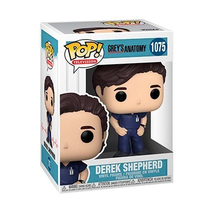 Figur Pop! Grey's Anatomy Derek Shepherd (Vaulted) Funko Pop Switzerland