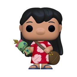 Figurine Pop! Disney Lilo & Stitch Lilo avec Scrump Funko Pop Suisse