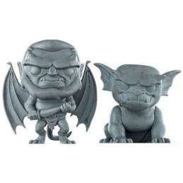 Figurine Pop! Disney Gargoyles Hudson & Bronx (Stone) 2-Pack Edition Limitée Funko Pop Suisse