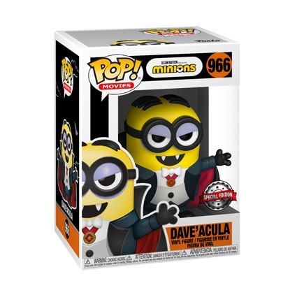 Figur Pop! Minions Dave'acula Limited Edition Funko Pop Switzerland