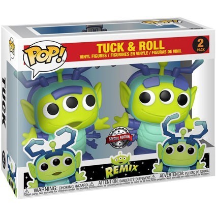 Figurine Pop! Pixar Alien Remix Tuck & Roll 2-Pack Edition Limitée Funko Pop Suisse