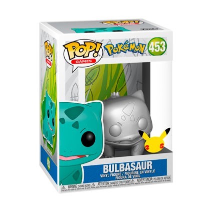 Figur Pop! Metallic Pokemon Silver Bulbasaur 25th Anniversary Limited Edition Funko Pop Switzerland