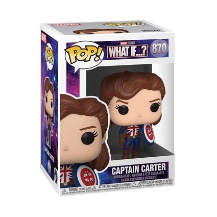 Figurine Pop! What If...? Captain Carter Funko Pop Suisse