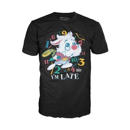 Figurine T-shirt Alice au Pays des Merveilles Lapin Blanc Edition Limitée Funko Pop Suisse