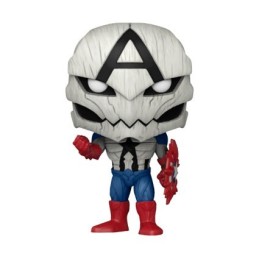 Figurine Pop! Marvel Venom Poison Captain America Edition Limitée Funko Pop Suisse