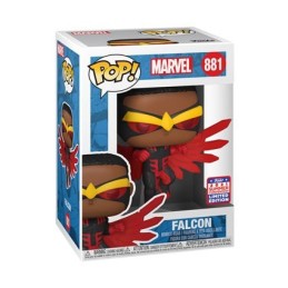 Figurine Pop! SDCC 2021 Marvel Comics Falcon Noir Edition Limitée Funko Pop Suisse