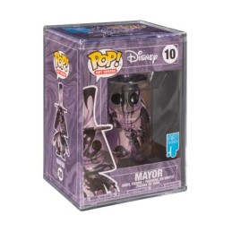 Figurine Pop! Artist Series Disney L´étrange Noël de Mr. Jack Mayor avec Boîte de Protection Acrylique Edition Limitée Funko ...