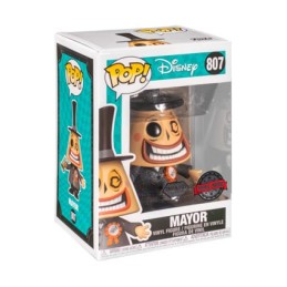 Figurine Pop! Diamond L'Étrange Noël de Mr Jack Mayor avec Megaphone Edition Limitée Funko Pop Suisse