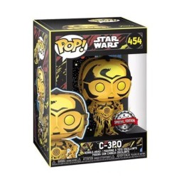 Figurine Pop! Star Wars Retro Series C-3PO Edition Limitée Funko Pop Suisse