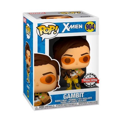 Figurine Pop! X-Men Gambit with Cat Edition Limitée Funko Pop Suisse