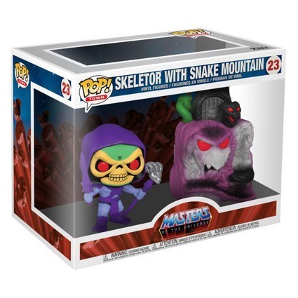 Figuren Pop! Town Masters of the Universe Snake Mountain mit Skeletor Funko Pop Schweiz