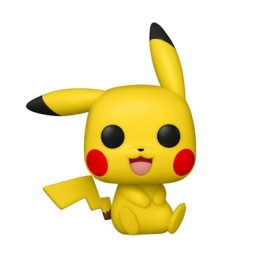 Figurine Pop! Pokemon Pikachu Assis (Rare) Funko Pop Suisse