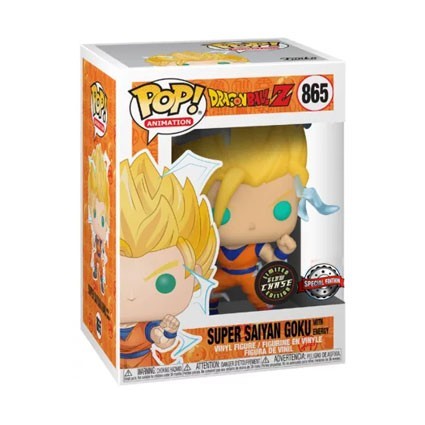 Figurine Pop! Phosphorescent Dragon Ball Z Goku Super Saiyan 2 Chase Edition Limitée Funko Pop Suisse