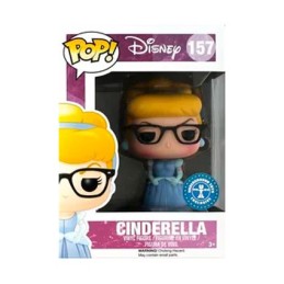 Figurine Pop! Disney Cendrillon avec Lunettes Geek Edition Limitée Funko Pop Suisse