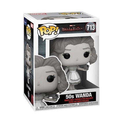 Figurine Pop! Wandavision 50's Wanda Black & White (Rare) Funko Pop Suisse