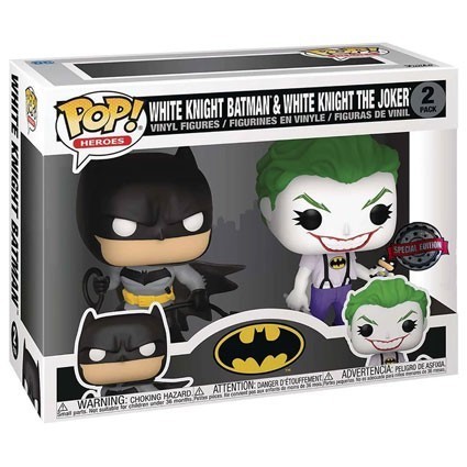 Figurine Pop! DC Batman et Joker White Knight 2-Pack Edition Limitée Funko Pop Suisse