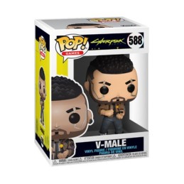 Figurine Pop! Cyberpunk 2077 V-Male (Rare) Funko Pop Suisse