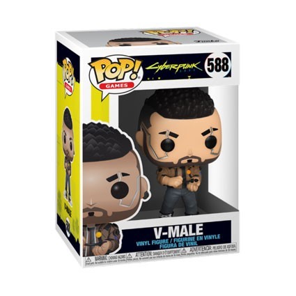 Figuren Pop! Cyberpunk 2077 V-Male (Selten) Funko Pop Schweiz