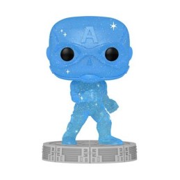 Figuren Pop! Artist Series Infinity Saga Captain America Blue Funko Pop Schweiz