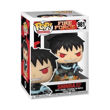 Figur Pop Fire Force Shinra with Fire (Vaulted) Funko Pop Switzerland