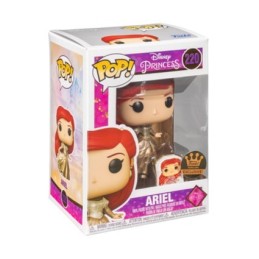 Figur Pop! The Little Mermaid Ariel Ultimate Princess Gold with Pin Limited Edition Funko Pop Switzerland