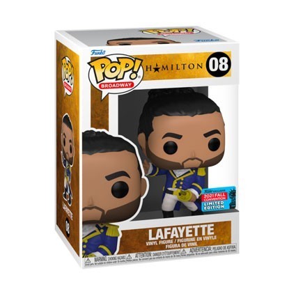 Figurine Pop! NYCC 2021 Hamilton Marquis de Lafayette Edition Limitée Funko Pop Suisse