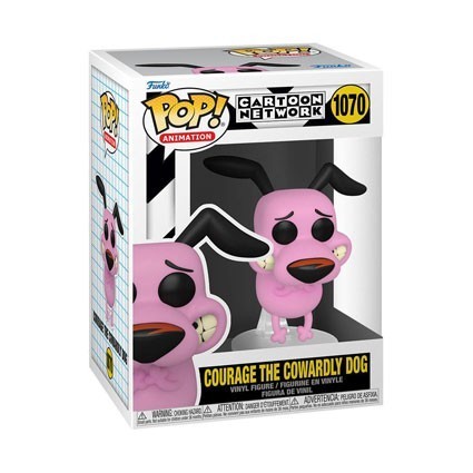 Figurine Pop! Courage le Chien Froussard Courage Funko Pop Suisse