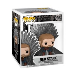 Figurine Pop! 15 cm Game Of Thrones Ned Stark on Throne Funko Pop Suisse