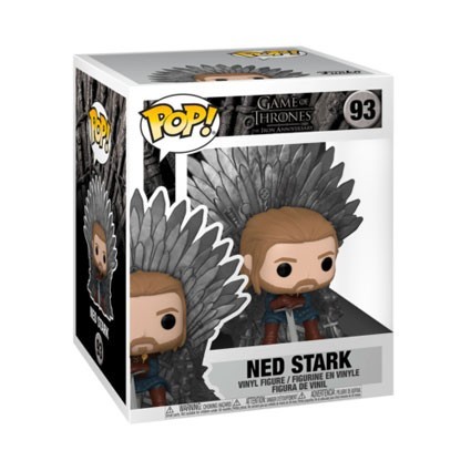 Figuren Pop! 15 cm Game Of Thrones Ned Stark on Throne Funko Pop Schweiz