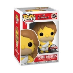 Figurine Pop! Les Simpson Young Obeseus Buff Homer Edition Limitée Funko Pop Suisse