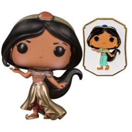 Figurine Pop! Disney Aladdin Princess Jasmine Gold Ultimate Princess avec Pin Edition Limitée Funko Pop Suisse