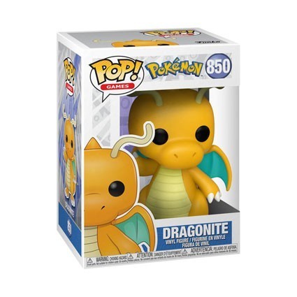 Figurine Pop! Pokemon Dracolosse (Dragonite) Rare Funko Pop Suisse