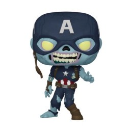 Figurine Pop! What If…? Zombie Captain America Edition Limitée Funko Pop Suisse