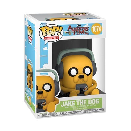 Figurine Pop! Adventure Time Jake with Cassette Player Funko Pop Suisse