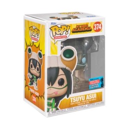 Figurine Pop! NYCC 2021 My Hero Academia Tsuyu Translucent Edition Limitée Funko Pop Suisse