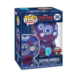 Figurine Pop! et T-shirt Artist Series Captain America Civil War Edition Limitée Funko Pop Suisse