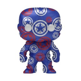 Figurine Pop! et T-shirt Artist Series Captain America Civil War Edition Limitée Funko Pop Suisse